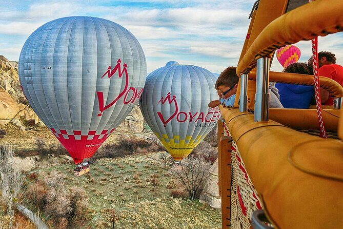 Cappadocia Hot Air Balloon Flight Over Fairy Chimneys And Goreme - Landing and Celebration
