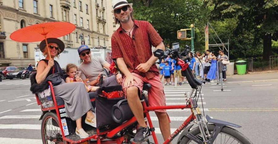 Central Park Pedicab Tours with New York Pedicab Services - The Itinerary and Stops
