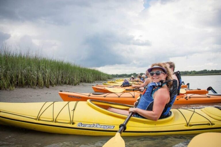 Charleston: Guided 2hr. Kayak Tour with a Tandem or Single - The Itinerary in Detail