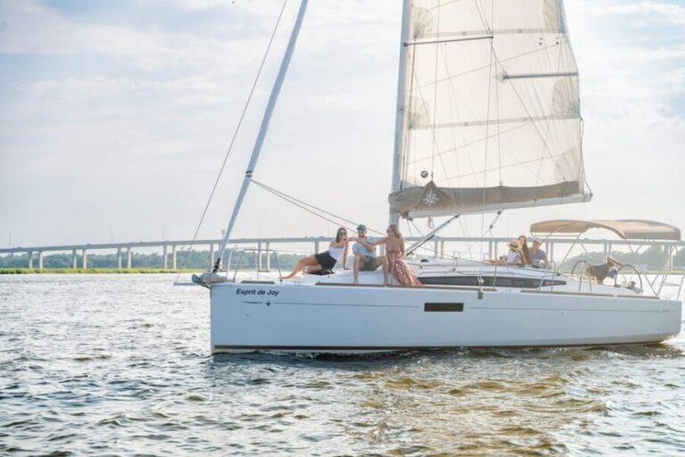 Charleston: Private Daytime or Sunset BYOB Sailing Charter - What to Expect on Your Charleston Sail