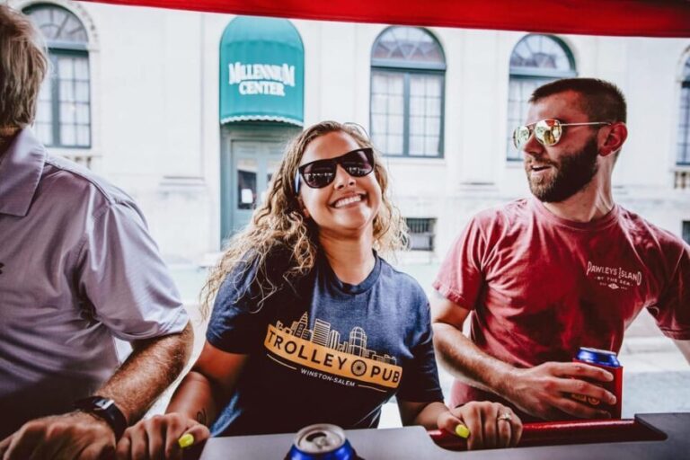 Charlotte: Brunch and Trolley Pub City Tour - The Experience Provider