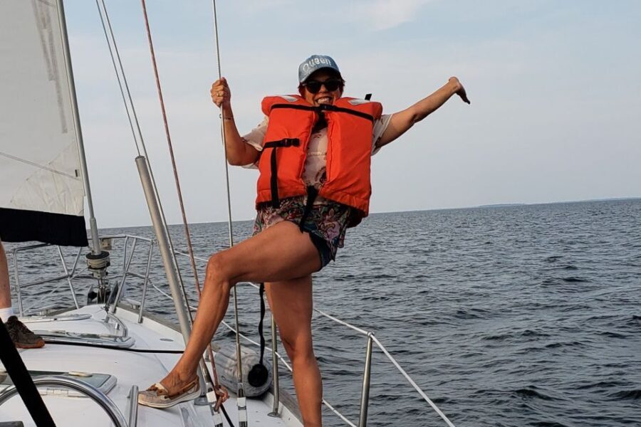 Chesapeake Beach: Beautiful Day Sailing the Chesapeake Bay