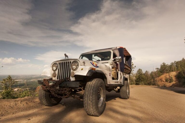 Colorado Springs: Garden of the Gods and Foothills Jeep Tour - What to Expect During the Tour
