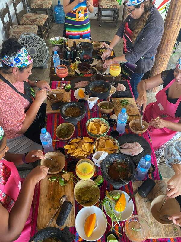 Costa Maya :Cooking Class +Margaritas & Mezcal tasting - Location & Duration