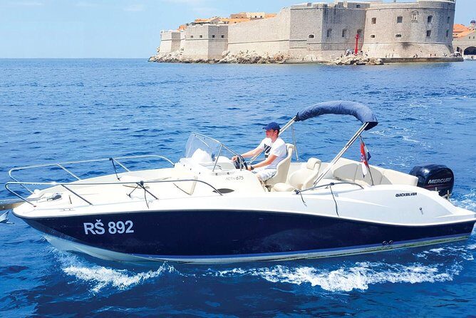 Dubrovnik Speedboat Quicksilver 675 Private Tours - What’s Included and What’s Not