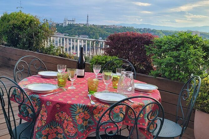 Elegant 5-Course Rooftop Dinner with Panoramic Views of Lyon - The First Course: Cocktails & Appetizers at Sunset