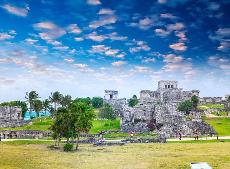 Exclusive 3-in-1 Tour to Tulum, Cenote and Maya Village - Exploring Tulum’s Ruins with a View