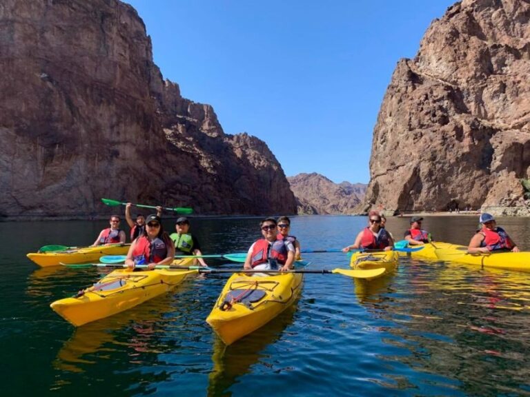 From Las Vegas: Emerald Cave Guided Kayak Tour with Shuttle - The Itinerary in Detail