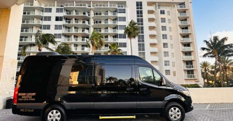 Ft. Lauderdale Airport Shuttle to Miami Port/Hotel Van14pax - What to Expect During Your Transfer