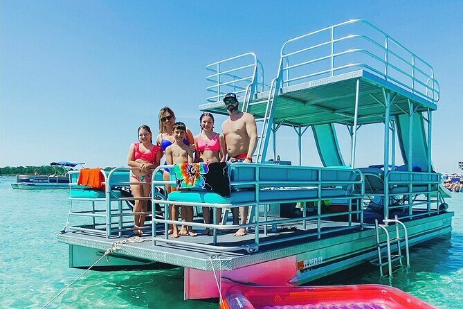 Full Day Double Decker Pontoon Boat Rental- Fort Walton Beach - What Reviewers Say