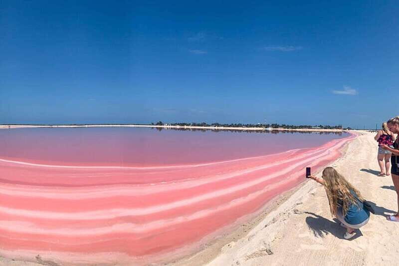 Full-Day Tour to Rio Lagartos and Coloradas with - First Stop: Las Coloradas and the Pink Waters