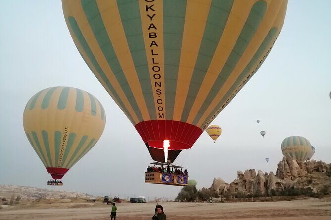 Goreme Hot Air Balloon over Valleys, with Champagne and Transfers - Weather and Cancellation Policy