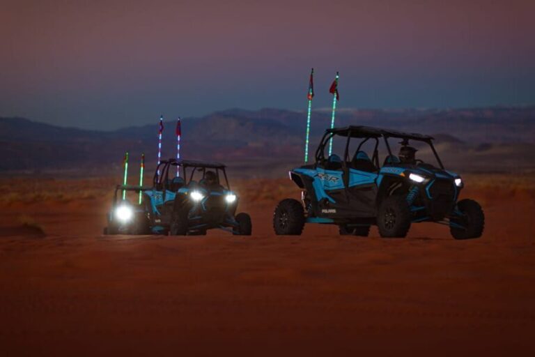 Greater Zion: UTV Rip and Ride at Sand Hollow Dunes - What to Expect During the Tour
