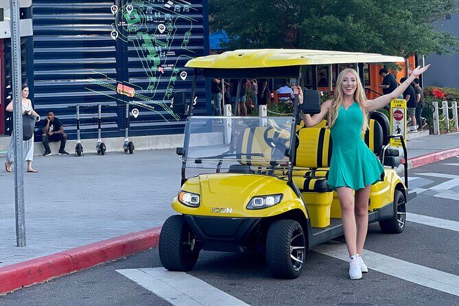 Guided Tampa Sightseeing Tour in New Street Legal Golf Cart - FAQs