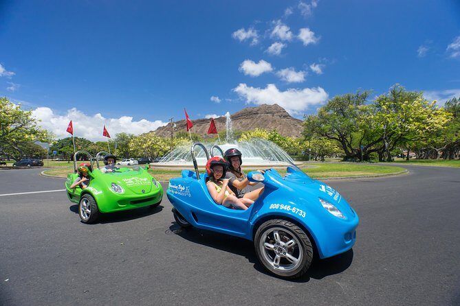 Hawaiian Style Scoot Coupe Rental for the Day - The Islands Best Sights in a Small Package