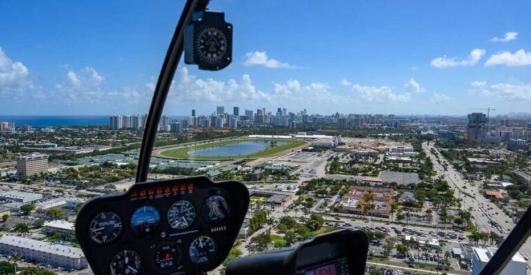 Helicopter: Lauderdale-Hard Rock Guitar-Miami Beach - The Itinerary in Detail
