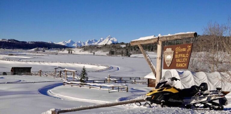 Jackson Hole: Bridger-Teton Guided Snowmobile Tour - What to Expect on the Tour