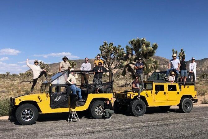 Joshua Tree Open Air Hummer Adventure - Transition to the Rugged Hummer