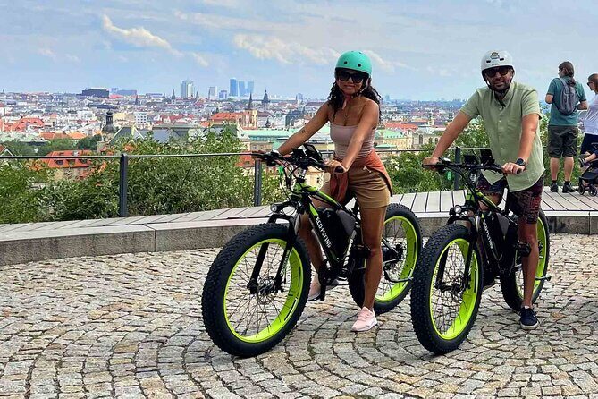 Live guided Electric Trike & e-Scooter Tour of Prague - Detailed Breakdown of the Itinerary