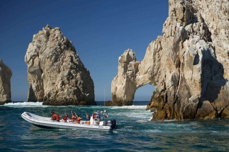 Los Cabos: Arch Tour by Speedboat and Camel Ride on Beach - Transportation and Timing