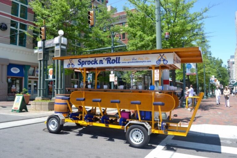 Memphis: Guided Bar Crawl on a Pedal Bike - The Practical Side: Duration, Cost, and Group Size
