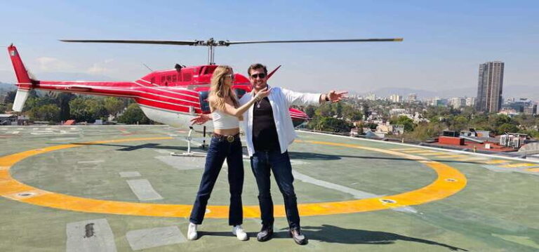Mexico City Private Helicopter Tour - Detailed Itinerary Breakdown