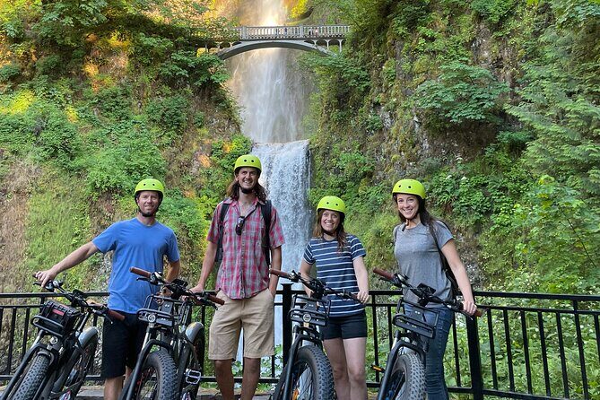 Multnomah Falls Ebiking Tour to 6 Columbia River Gorge Waterfalls - The Itinerary: What to Expect at Each Stop