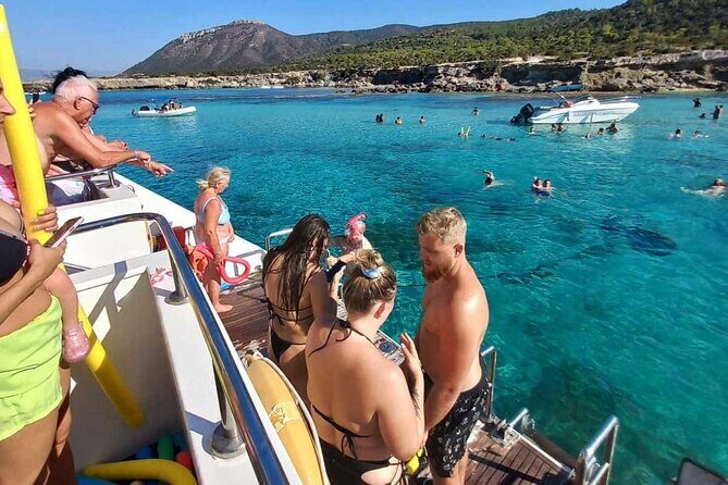 Nafsika II Half Day Cruise Swimming to blue lagoon water slide - FAQ