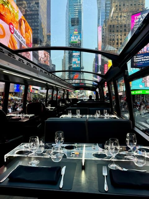 New York City: Bustronome Gourmet Lunch Tour on a Luxury Bus