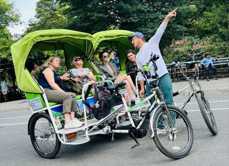 NYC: Central Park Guided Pedicab Tour - Who Will Love This Tour?