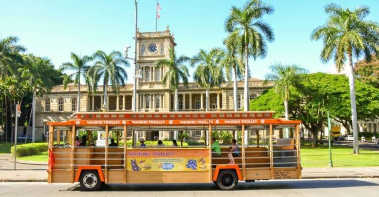 Oahu: Waikiki Trolley Hop-on Hop-off All-Line Pass - What to Expect on the Tour