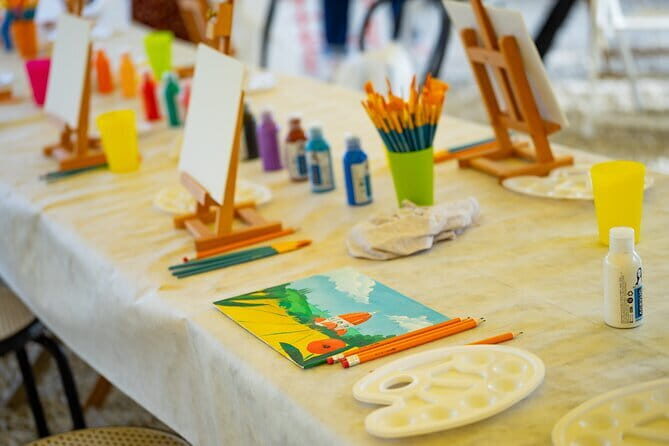 Paint And Drink Florentine Hills Art at La Birr'aia in Marignolle - Pricing and Value