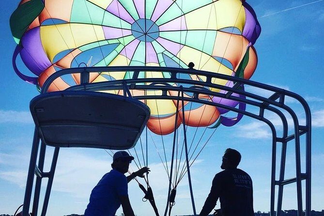 Parasailing Adventure at the Hilton Head Island - Takeoff and Landing