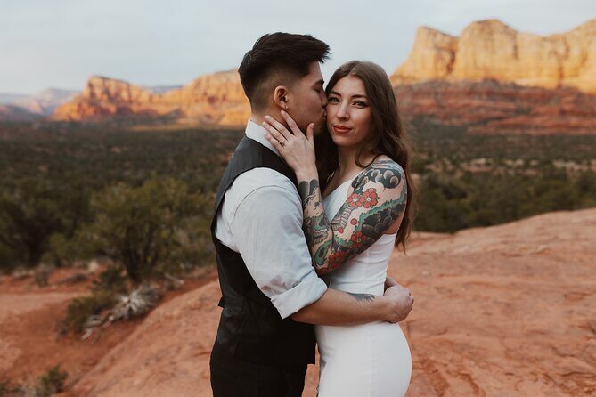 Photoshoot among Sedona's Red Rocks