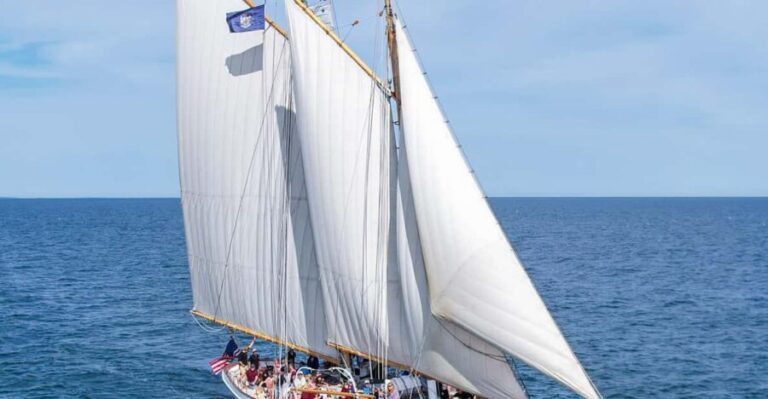 Portland, Maine: Morning Coastal Windjammer Sailing Cruise - The Route and How It Feels