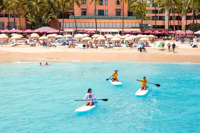 Private Group SUP Trio by Waikiki Beachboys at the Royal - The Schedule and Experience Breakdown