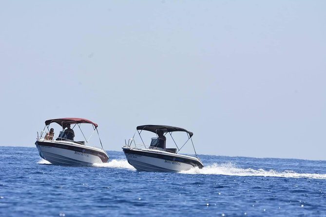 Rent a Boat in Santorini without a license *BRAND NEW BOATS 2024* - What’s Included and What to Expect?