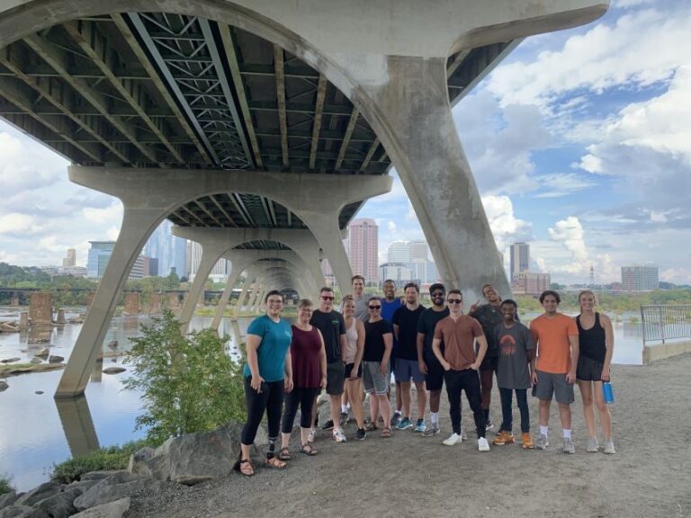 Richmond: Guided Hike in James River Park - The Manchester Climbing Wall Park