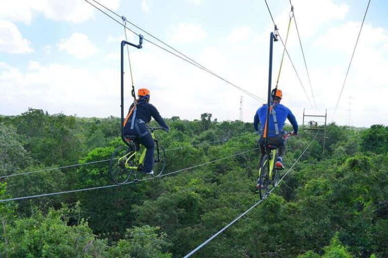 Riviera Maya: Sky Trail, Ziplines, and Bungee Swing - Is This Adventure Worth the Price?