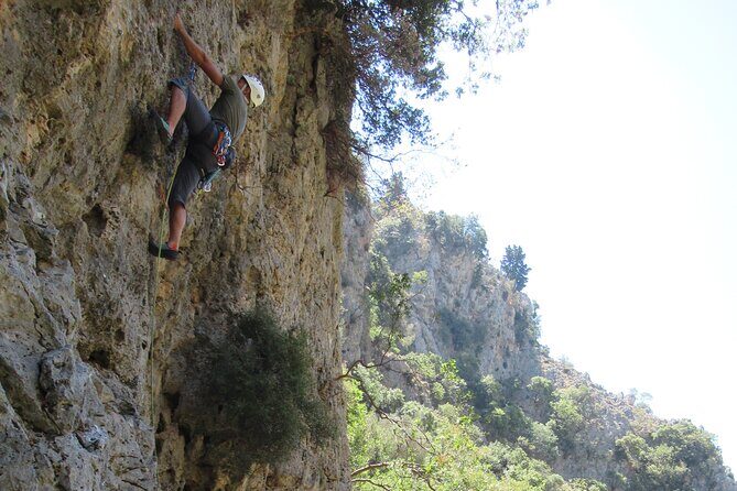 Rock Climbing with a Guide in Chania Therisos Gorge - Authentic Experiences and Guide Expertise