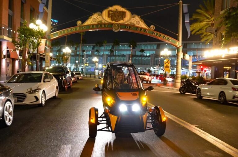 San Diego: Coronado Island Electric GoCar Night Tour - An In-Depth Look at the Coronado Island Electric GoCar Night Tour
