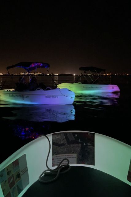 San Diego: Night Date Glow Pedal Boat with Downtown Views - The Itinerary and Experience