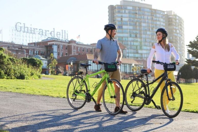 San Francisco: Bike Rental from Golden Gate Bridge with Map - The Route and Key Stops