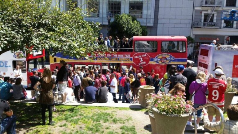 San Francisco: Hop-On Hop-Off Deluxe Bus Tour with 20 Stops - Exploring the Route and Stops