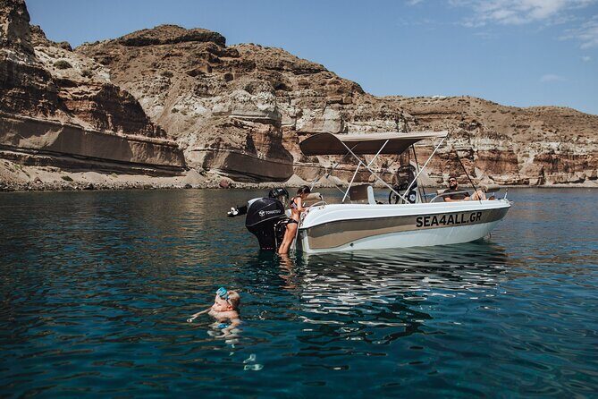Santorini Rent a Boat Without License - What to Expect: A Day on the Water