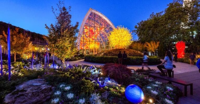 Seattle: Chihuly Garden and Glass Entry Ticket - The Art of Glass: Demonstrations and Guided Insights
