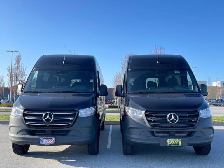 Seattle DT to Vancouver DT private Sprinter van shuttle - What’s Included and How It Works