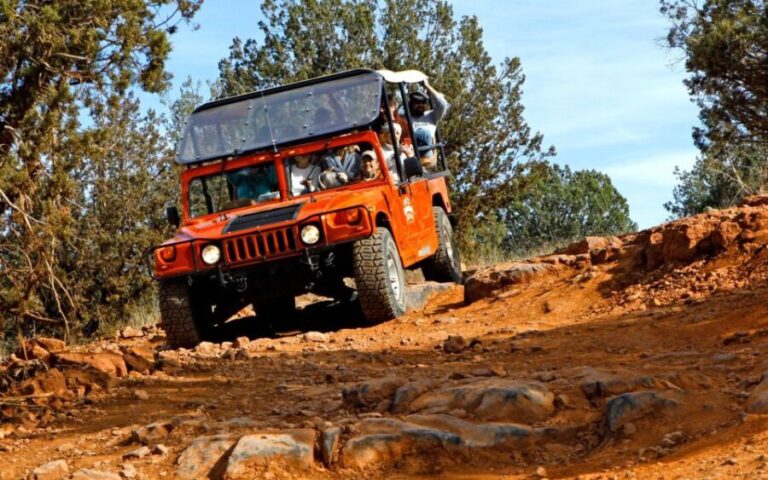 Sedona: PRIVATE 2-Hour Jeep (Hummer) Tour Cliff Hanger Trail - What the Reviews Say