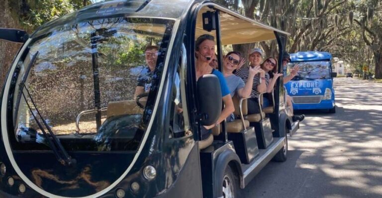 St. Augustine: Waterfront and Downtown Golf Cart Tour - The Itinerary Breakdown