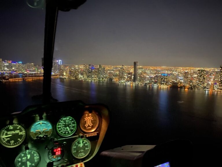 Sunset Helicopter Tour: Fort Lauderdale-Miami Beach - What to Expect During the Tour